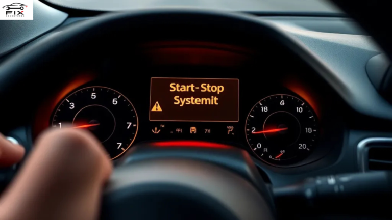 Qashqai Start Stop System Fault: Causes, Fixes, and Easy Troubleshooting Guide
