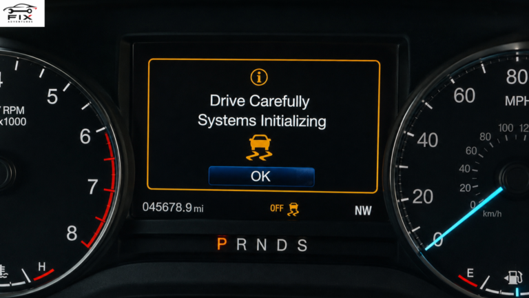 Drive Carefully Systems Initializing: What It Means and How to Fix It